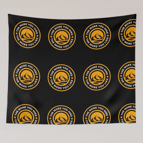 Item preview, The More You Hike The More You Like - Gift For Adventure Outdoor Camping Mountaineer Trekking Hiking Lovers designed and sold by ExploreTheStore.