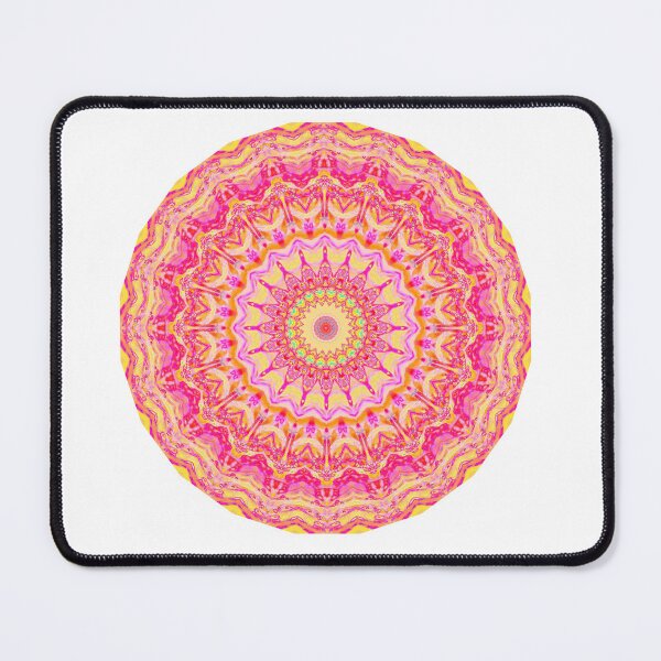 Item preview, Pink and Yellow Mandala designed and sold by Thsid.