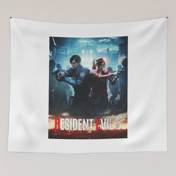 Item preview, Creative Survival Horror Video Game Alluring Resident Evil 2 Remake Leon And Claire Vintage designed and sold by OverbayStraight.