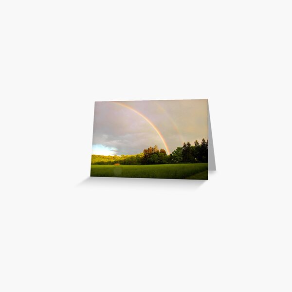 Double Vision Greeting Card