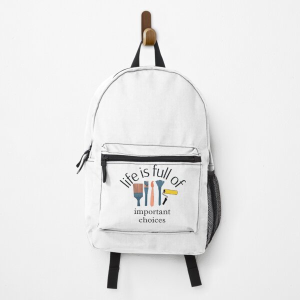 Item preview, Life is Full of Important Choices - Artist Paintbrush Design  designed and sold by CreativNode.
