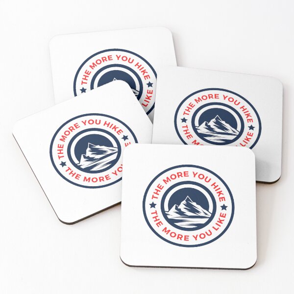 Item preview, The More You Hike The More You Like - Gift For Adventure Outdoor Camping Mountaineer Trekking Hiking Lovers designed and sold by ExploreTheStore.