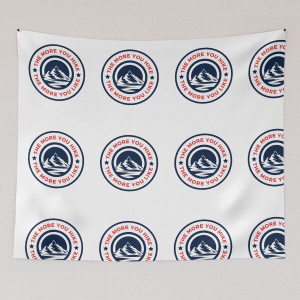 Item preview, The More You Hike The More You Like - Gift For Adventure Outdoor Camping Mountaineer Trekking Hiking Lovers designed and sold by ExploreTheStore.
