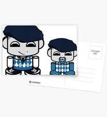 Bo & Coop O'BOT Toy Robots 1.0 Postcards