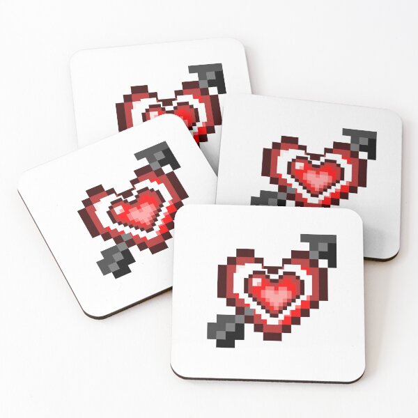 Item preview, red pixel heart 8bit concept style designed and sold by lllKWPHOTOlll.