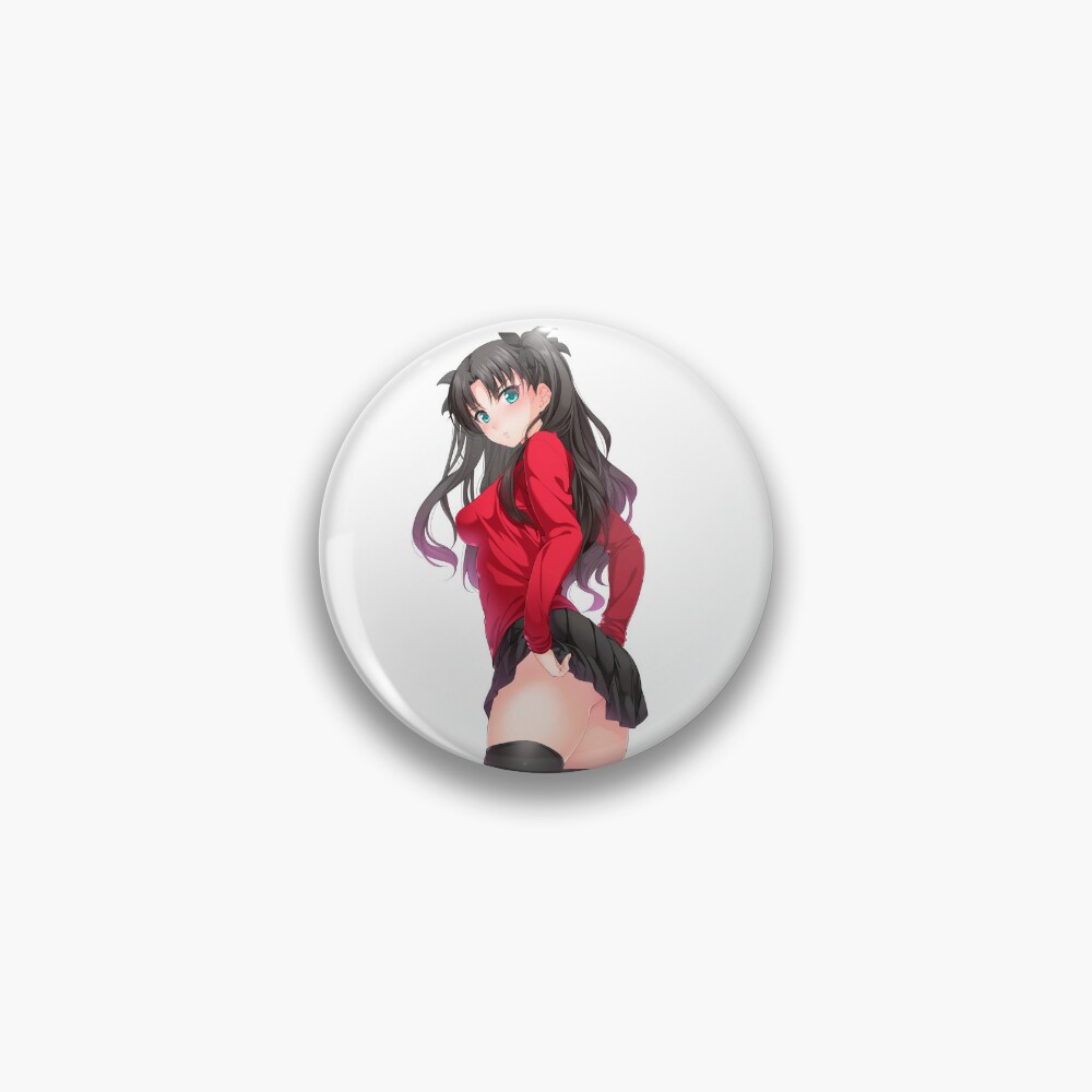 Sexy Rin Tohsaka Lewd Butt Ass Thicc FSN Hentai Ecchi Pin By