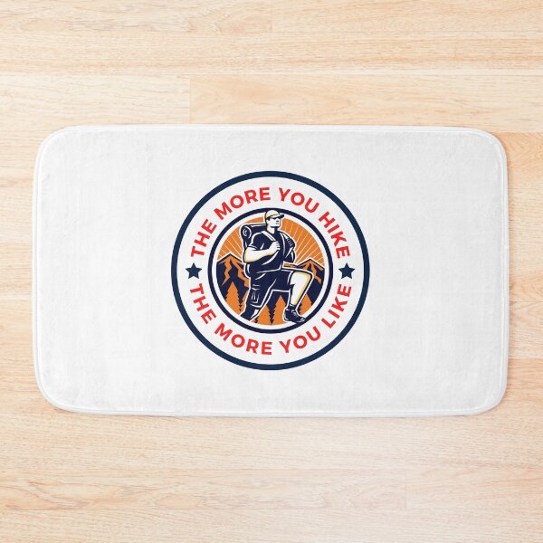 Item preview, The More You Hike The More You Like - Gift For Adventure Outdoor Camping Mountaineer Trekking Hiking Lovers designed and sold by ExploreTheStore.
