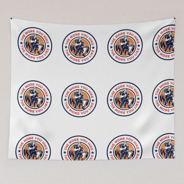 Item preview, The More You Hike The More You Like - Gift For Adventure Outdoor Camping Mountaineer Trekking Hiking Lovers designed and sold by ExploreTheStore.