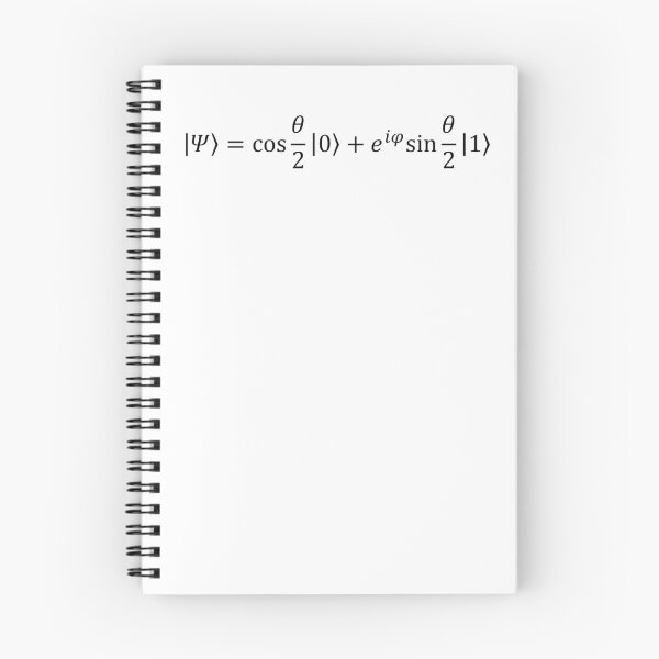 Item preview, qubit quantum state, quantum information basics designed and sold by NoetherSym.