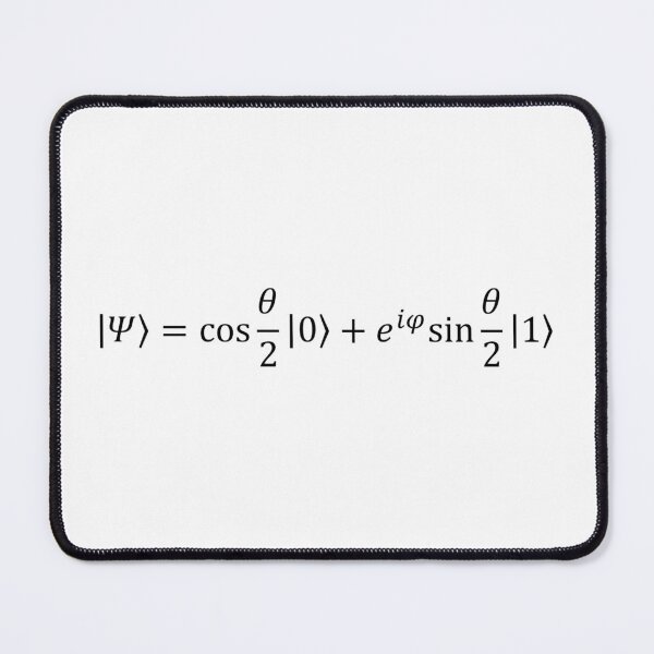 Item preview, qubit quantum state, quantum information basics designed and sold by NoetherSym.
