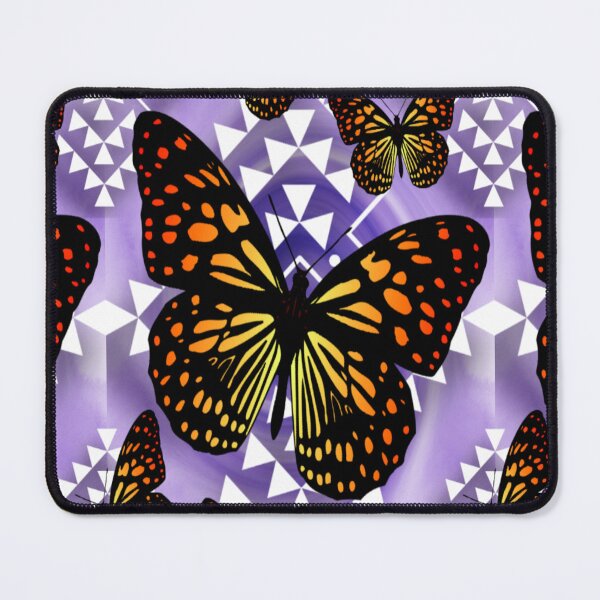 Item preview, Lavender Gradient / White / Fire Color Native Butterfly Design designed and sold by JMWCD.