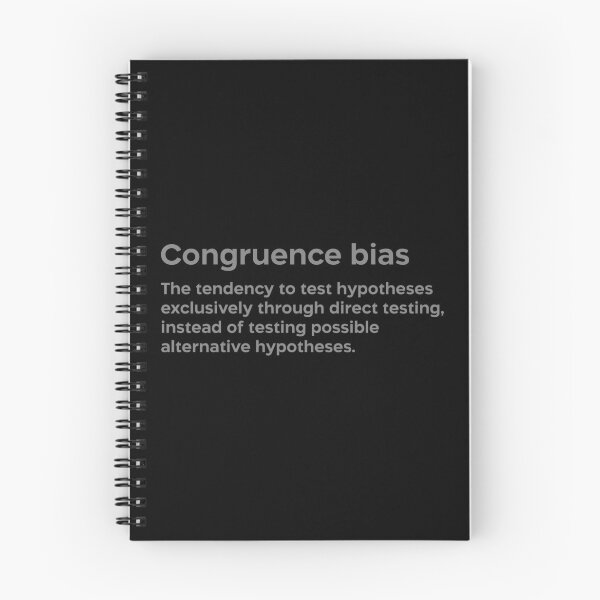 Item preview, Congruence bias grey designed and sold by EdimQuotes.