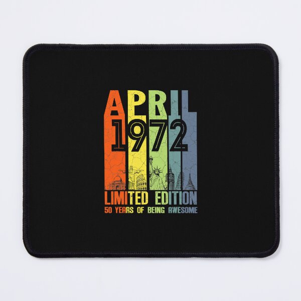 Item preview, April 1972 Retro 50th Birthday 50 Year Old Limited Edition designed and sold by KathrineSandnes.