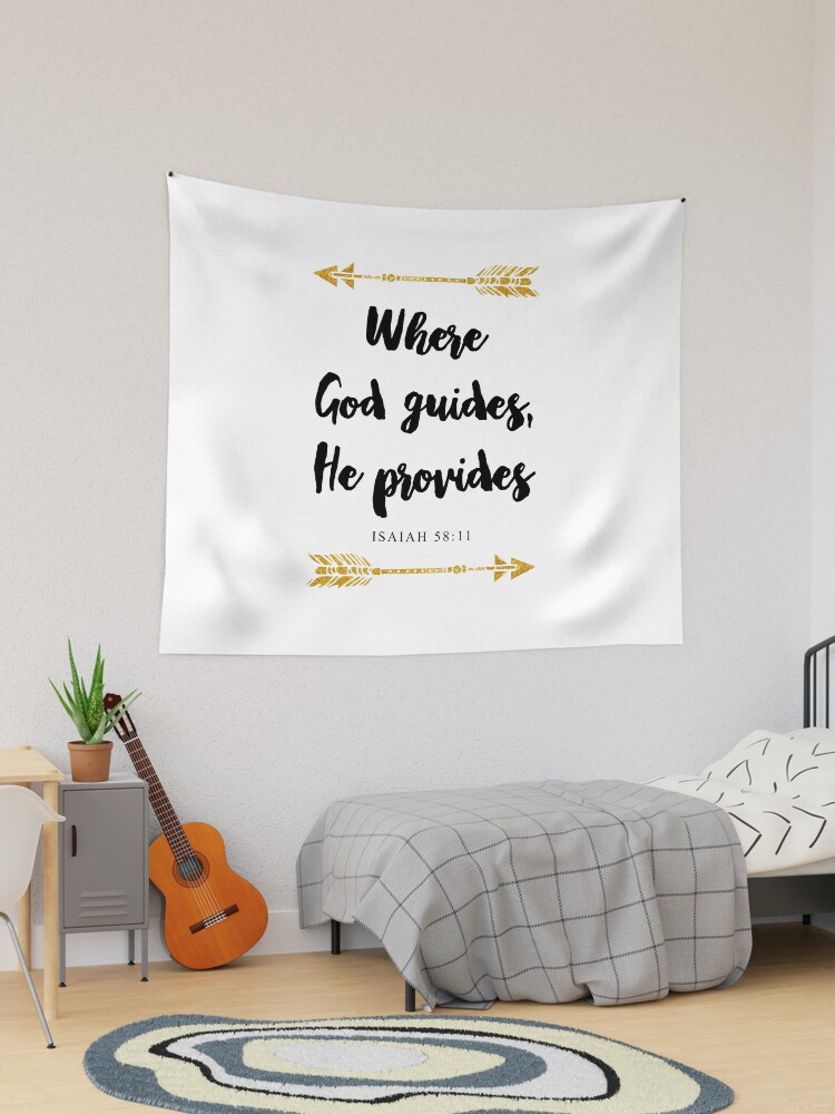 Bible verse wall discount tapestry