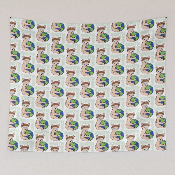 Item preview, Earth Day Earth Bear #7 designed and sold by Hypnotees.