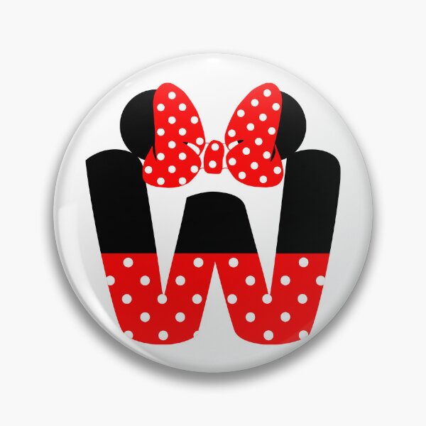 Item preview, Minnie Monogram - W designed and sold by Owlies-Barn.