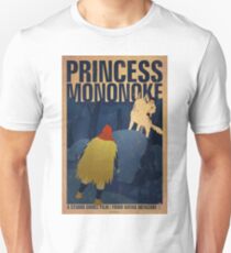 Prinzessin Mononoke - Nacht Unisex T-Shirt
