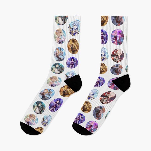 Item preview, Pegatinas Genshin Impact Fan Art designed and sold by patternarium.