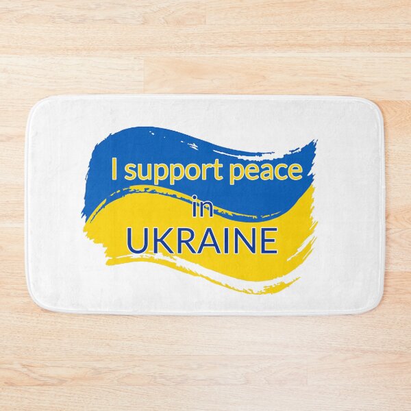 Item preview, I Support Ukraine - Flag designed and sold by AlexNik.
