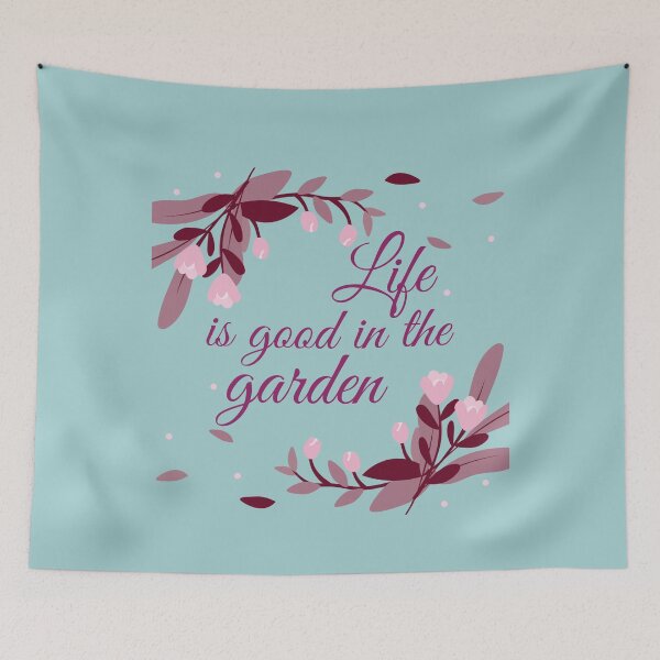 Item preview, Life Is Good In The Garden. Love Life For Gardeners designed and sold by Rebel-Design.