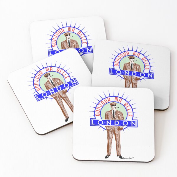 Item preview, Bonjour ma belle Londres par Francisco Evans ™ designed and sold by LouisMarshall01.