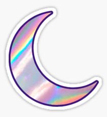 Holo Moon Sticker