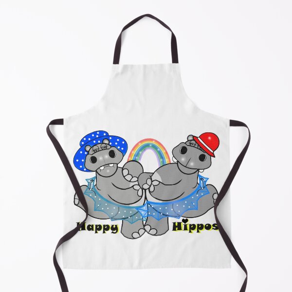 Item preview, Happy hippos  designed and sold by Shirley cute art .
