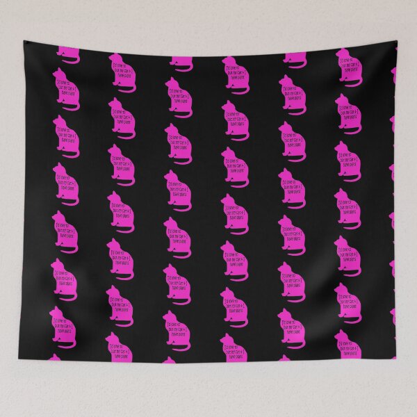 Item preview, My cat & I have plans ~ pink designed and sold by moonlovedesigns.