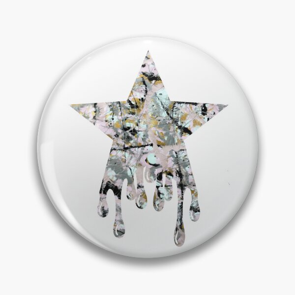 Item preview, Pollock Dripping Star  designed and sold by Gccartworks.