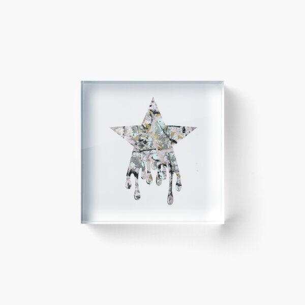 Item preview, Pollock Dripping Star  designed and sold by Gccartworks.