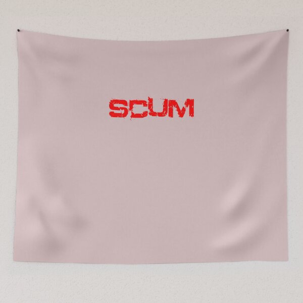 Item preview, SCUM Text Word (Red) Classic T-Shirt designed and sold by AlpayDurm.