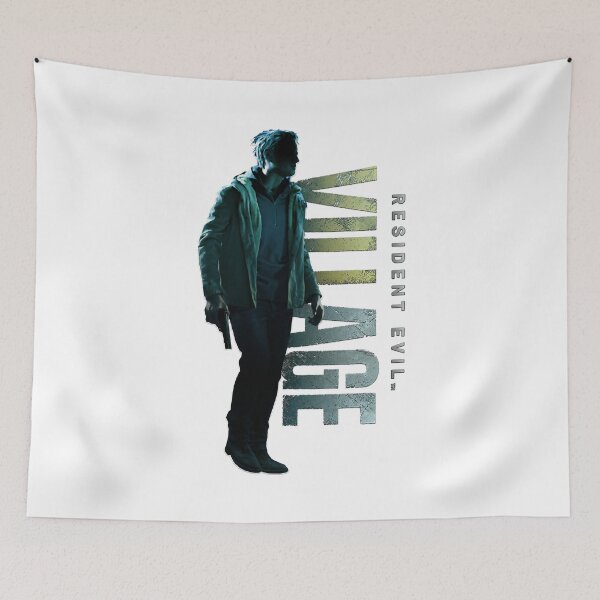Item preview, Creative Survival Horror Video Game Alluring Resident Evil 8 Village Ethan Winters Funny Graphic Gif designed and sold by OverbayStraight.