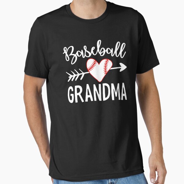 Item preview, Baseball Grandma Heart Apparel for Baseball Season designed and sold by tjred01.