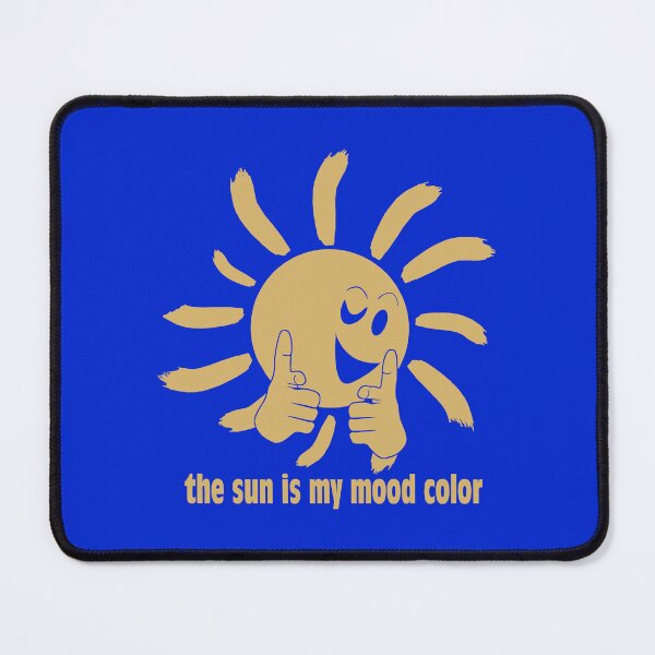 Item preview, The sun is my mood color (golden print) designed and sold by Aceofspace3000.