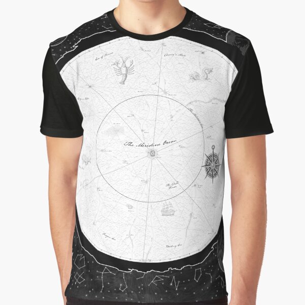 The Void Ocean Map Graphic T-Shirt