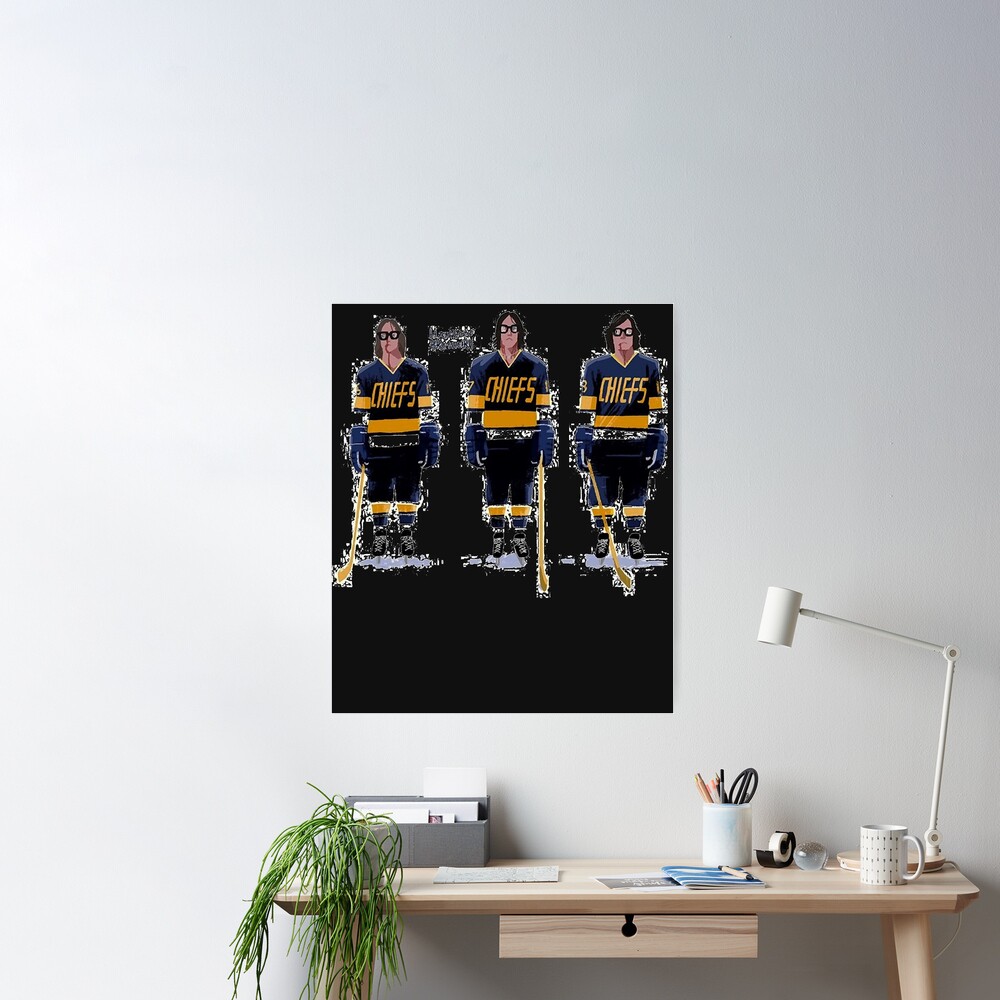 XOO Slapshot Slap Shot Hanson Brothers Charlestown Canvas Art Poster and  Wall Art Picture Print Modern Family Bedroom Decor Posters  16x24inch(40x60cm)