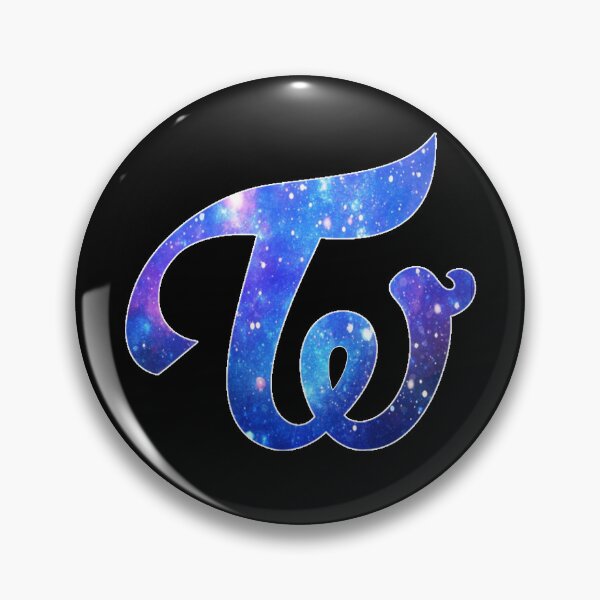 Item preview, Twice Logo (Blue Galaxy) designed and sold by hiraethwonders.