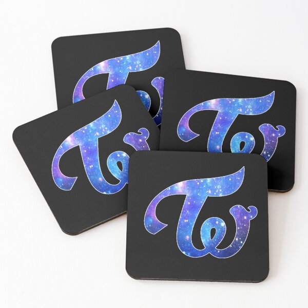 Aperçu de l'œuvre Logo Twice (Galaxie bleue) créée et vendue par hiraethwonders.