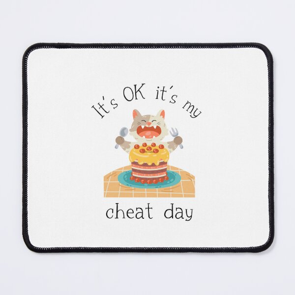Item preview, Its OK Its My Cheat Day, Dont Judge Me designed and sold by SportyDogShop.