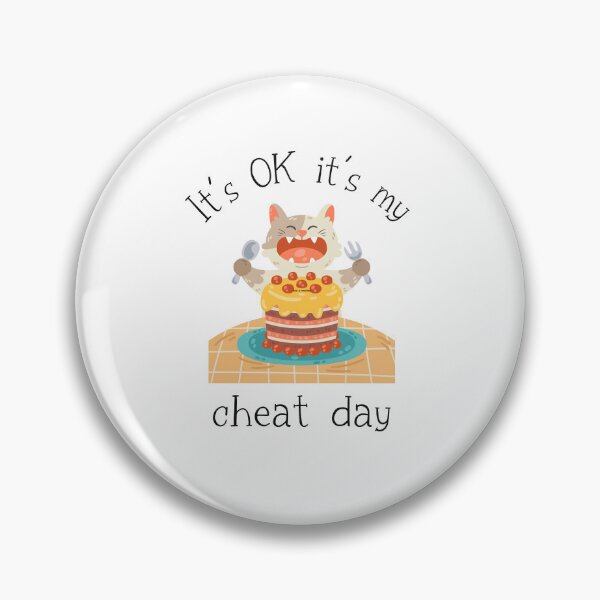 Item preview, Its OK Its My Cheat Day, Dont Judge Me designed and sold by SportyDogShop.