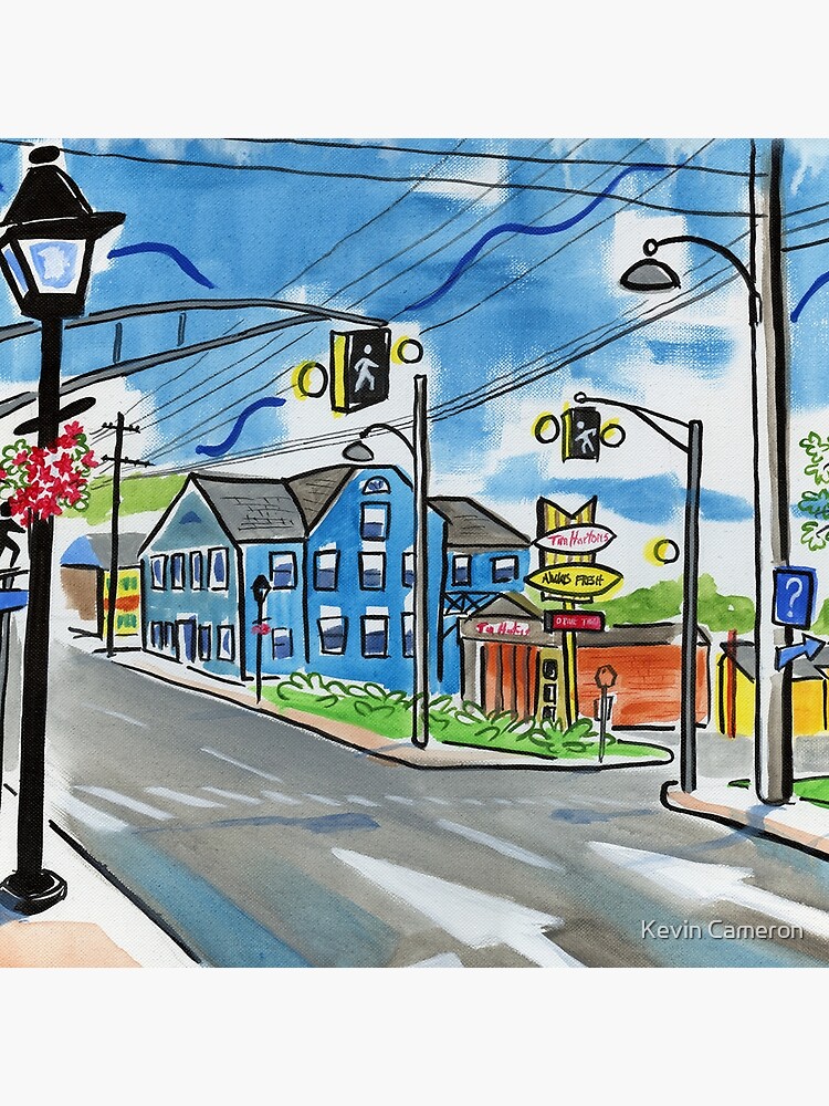 Directions Aberdeen and Webster St. Kentville Nova Scotia by kevinart1