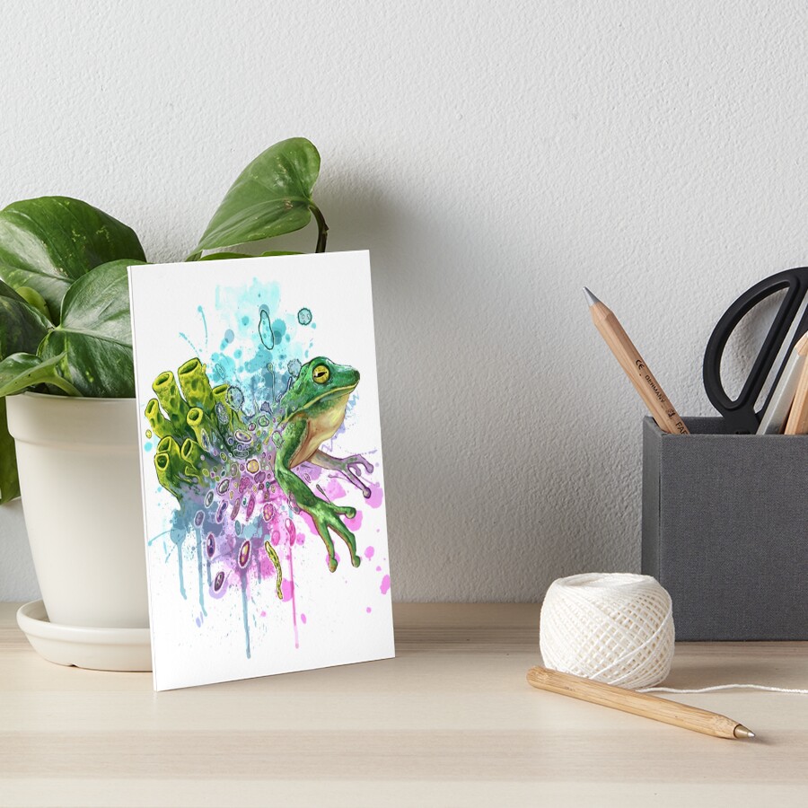 Item preview, Art Board Print designed and sold by Rhunyc.