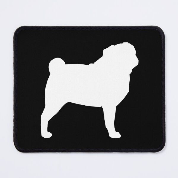 Item preview, Pug Silhouette(s) designed and sold by Jenn Inashvili.