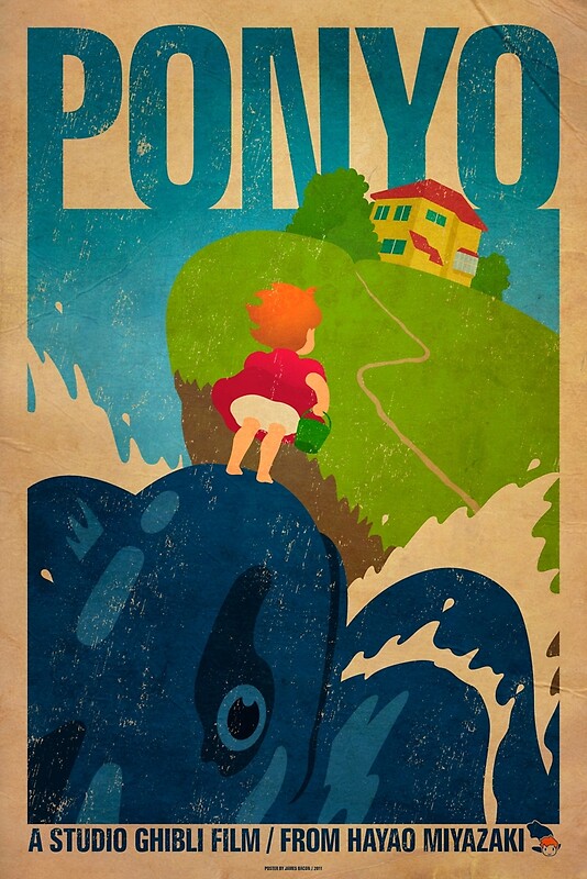 Ponyo: Posters | Redbubble