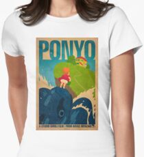 Ponyo Women's Fitted T-Shirt