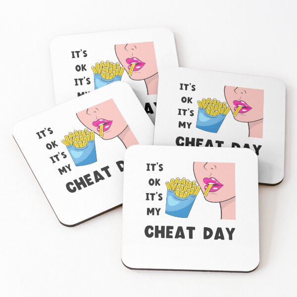 Item preview, Its OK Its My Cheat Day, Its Fry Day designed and sold by SportyDogShop.