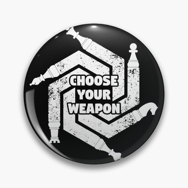 Item preview, Choose Your Weapon Chess designed and sold by Hapoel.