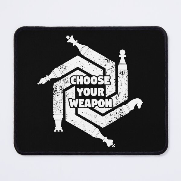 Item preview, Choose Your Weapon Chess designed and sold by Hapoel.