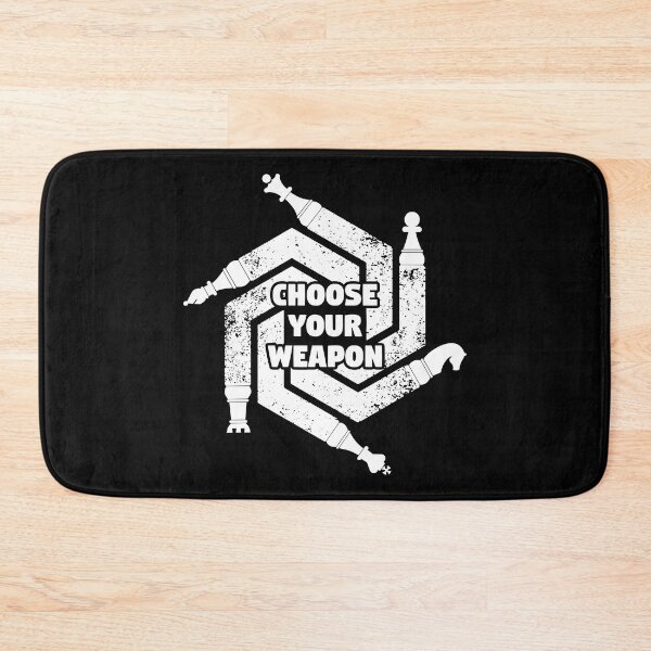 Item preview, Choose Your Weapon Chess designed and sold by Hapoel.