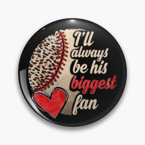 Item preview, Baseball Mom Biggest Fan Apparel for Baseball Season designed and sold by tjred01.